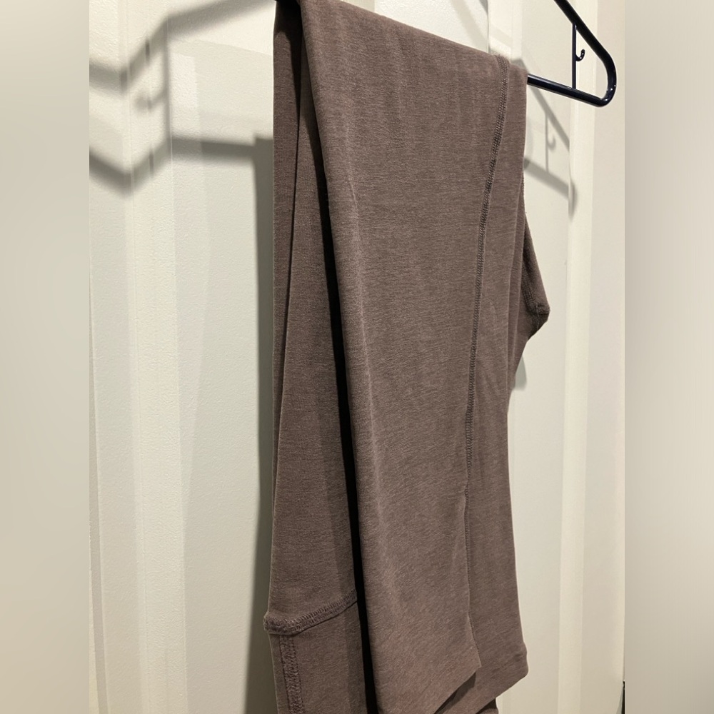 Beyond Yoga Spacedye Caught in the Midi Legging Truffle Clay Brown Large